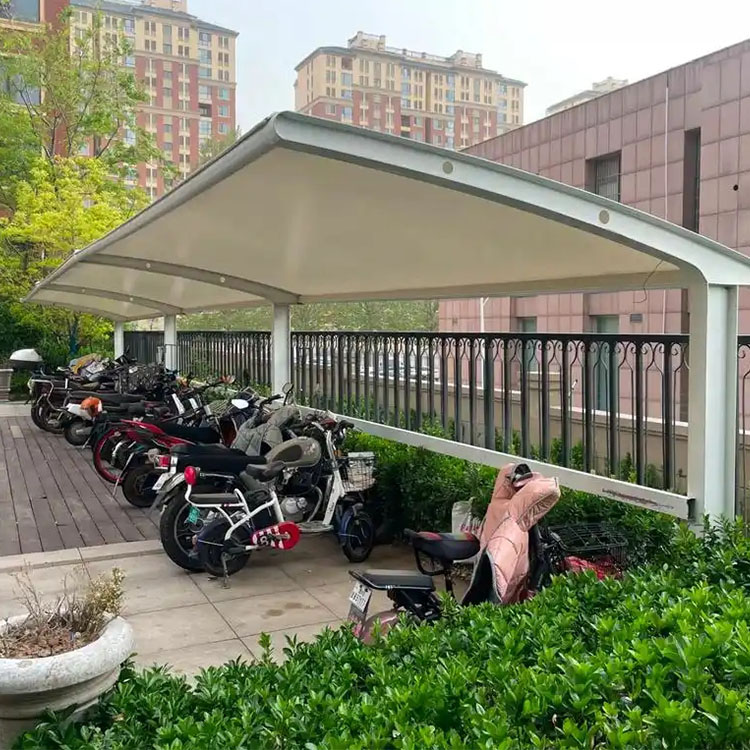 兴文县膜结构电动车棚